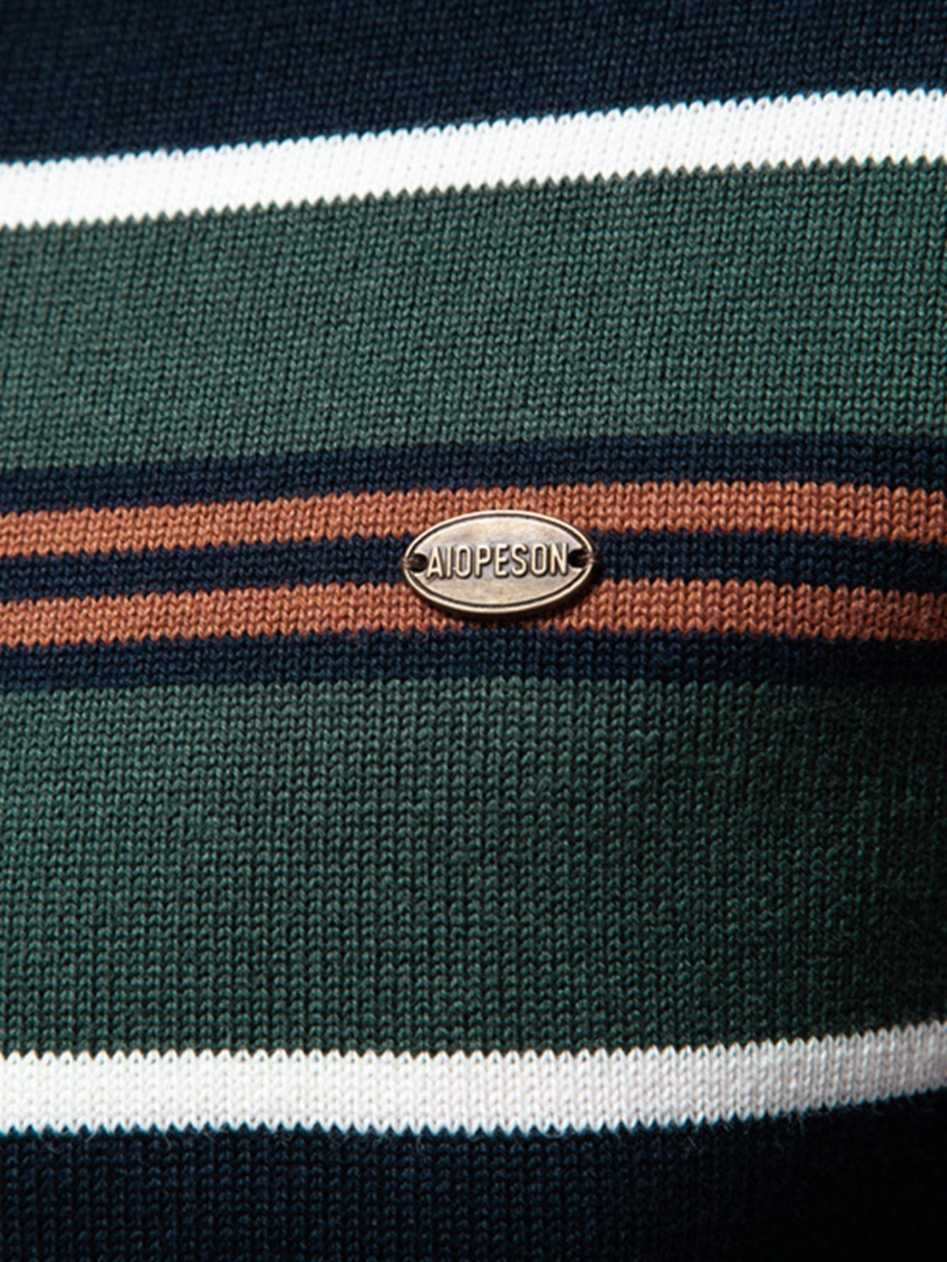 Hal® | Stripe Quarter-Zip Sweater
