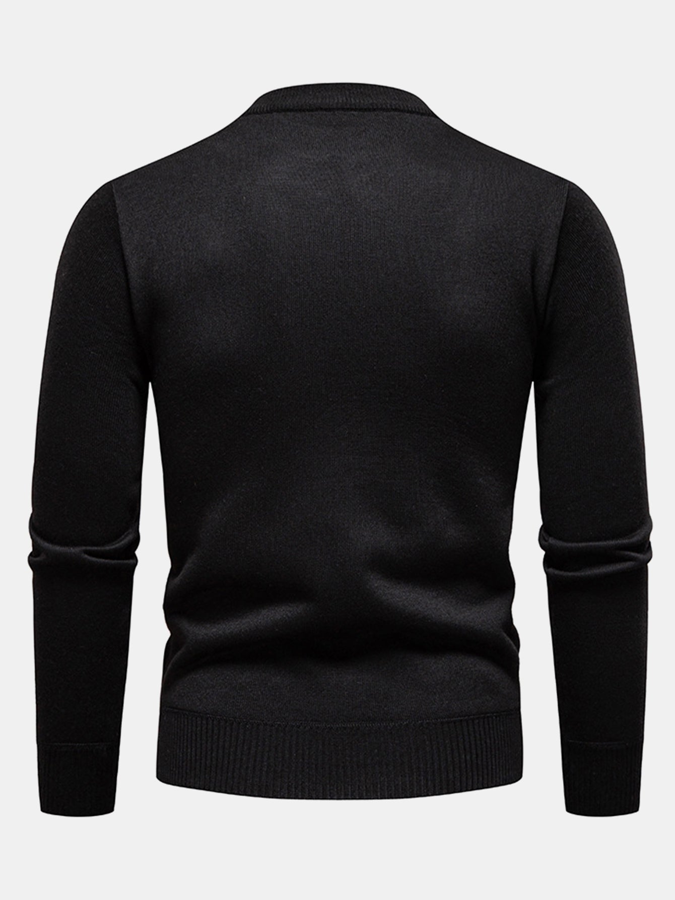 Asad® | Geometric Jacquard Crewneck Sweater