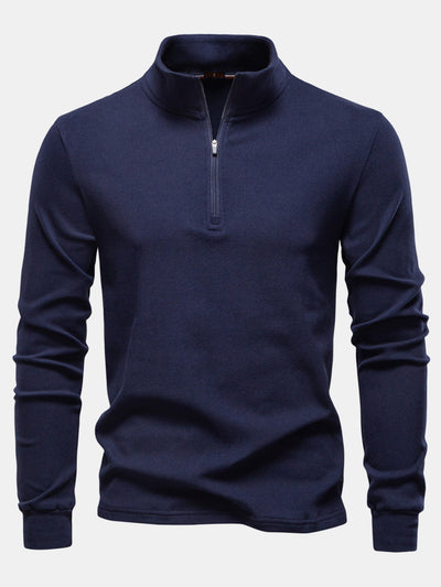 Azrael® | Quarter Zip Long Sleeve T-Shirt