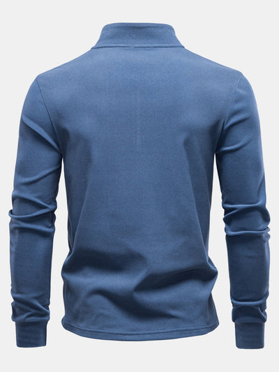 Azrael® | Quarter Zip Long Sleeve T-Shirt