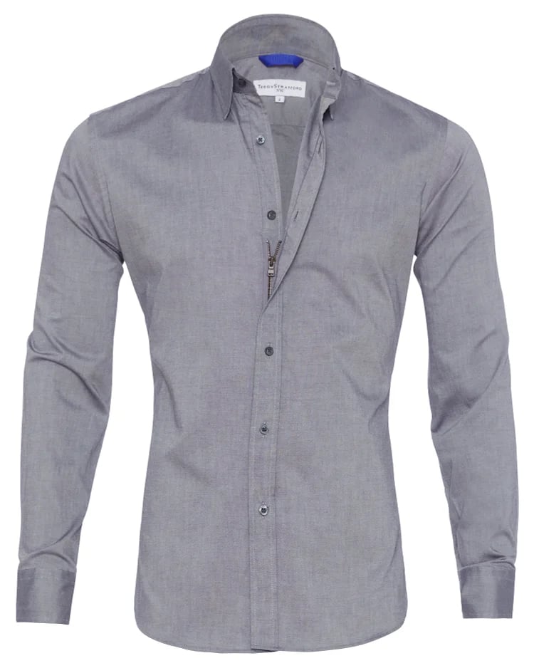 Rafael® | Stretch Zip Shirt