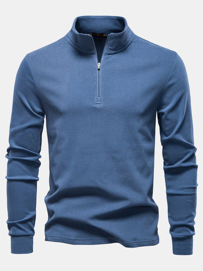 Azrael® | Quarter Zip Long Sleeve T-Shirt