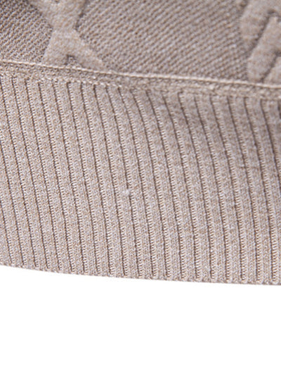 Asad® | Geometric Jacquard Crewneck Sweater