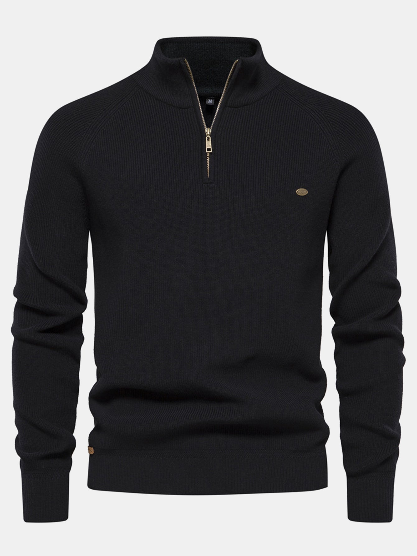 Gumersindo® | Raglan Sleeve Quarter-Zip Sweater