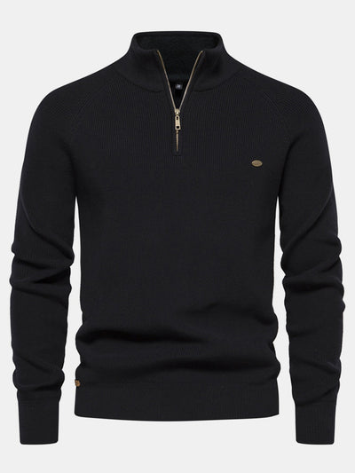 Gumersindo® | Raglan Sleeve Quarter-Zip Sweater