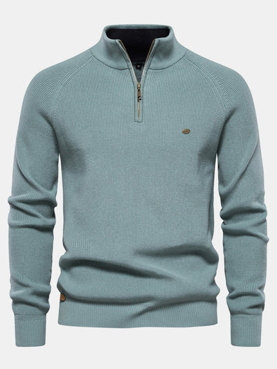 Gumersindo® | Raglan Sleeve Quarter-Zip Sweater