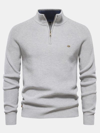 Gumersindo® | Raglan Sleeve Quarter-Zip Sweater