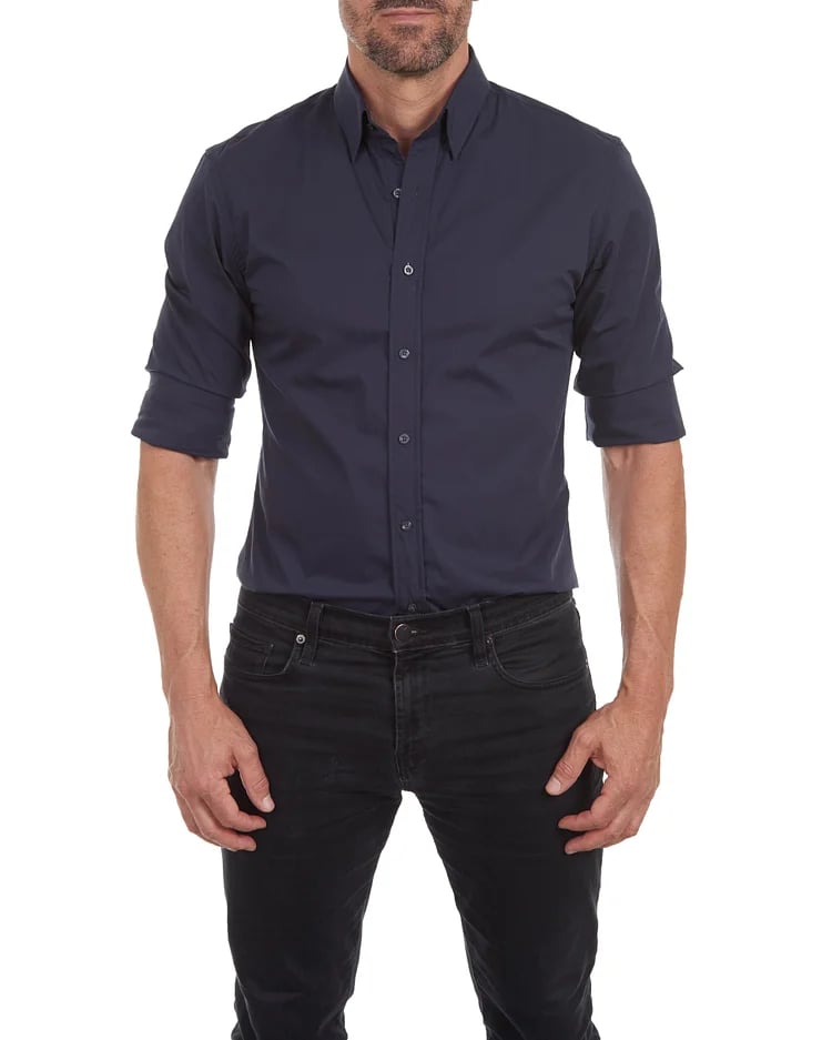 Rafael® | Stretch Zip Shirt