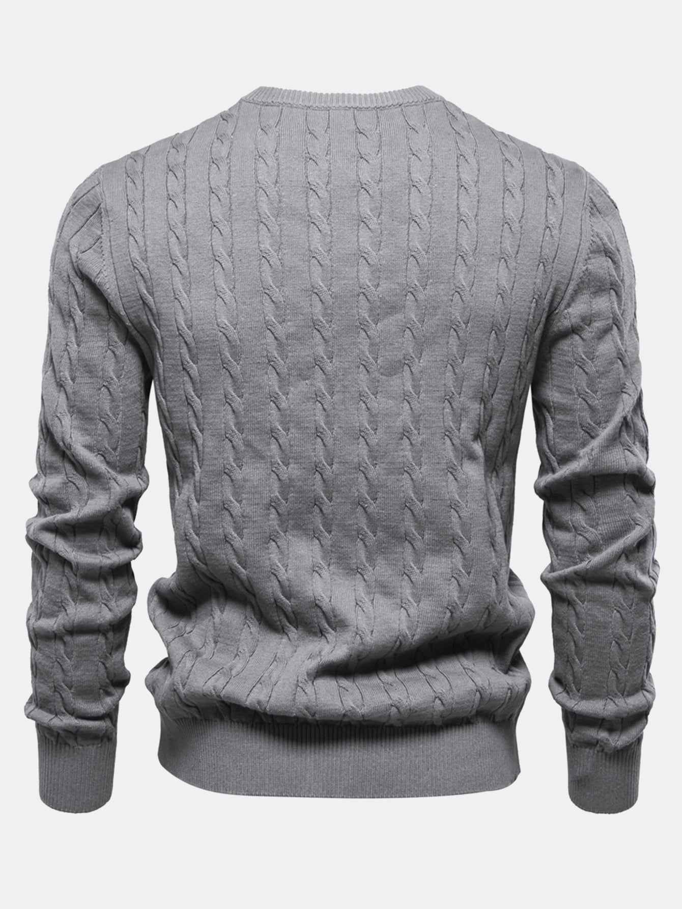 Elías® | Giraffe Embroidery Twist Jacquard Sweater