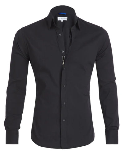 Rafael® | Stretch Zip Shirt