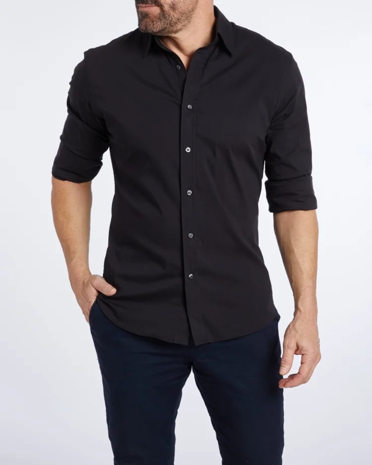 Khalid® | Stretch Zip Shirt