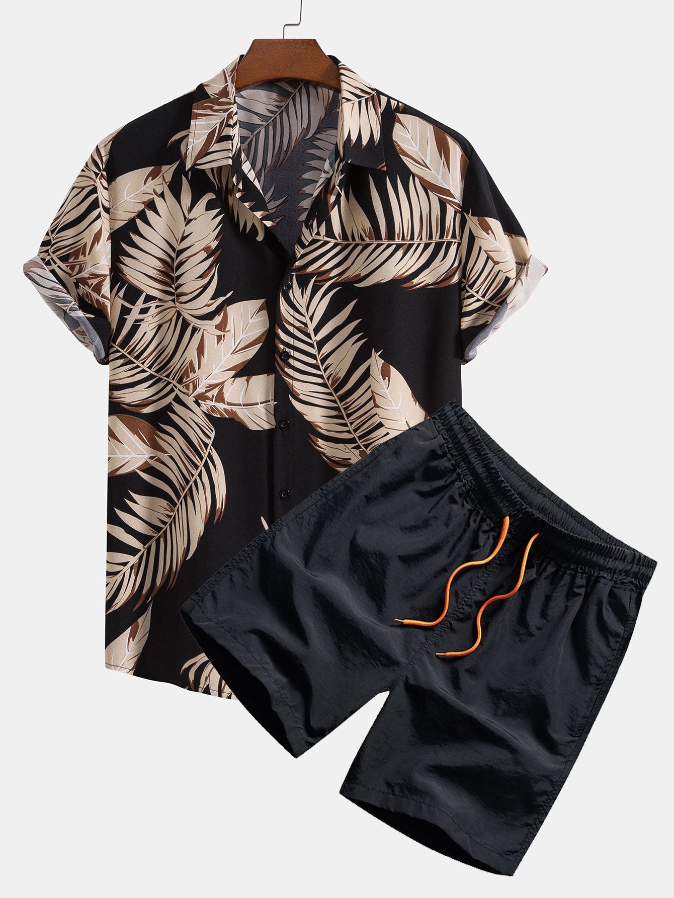 Oscar® | Tropical Print Shirt & Swim Shorts