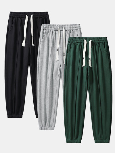 Isaac® | 3 Pieces Jogger Pants With Pintuck