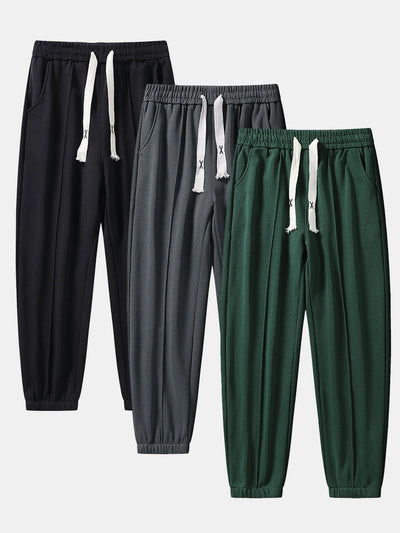 Isaac® | 3 Pieces Jogger Pants With Pintuck