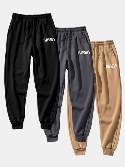 Adlar® | 3 Pieces NASA Print Jogger Pants