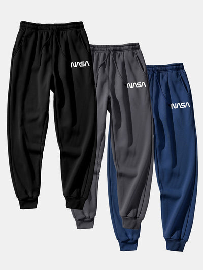 Adlar® | 3 Pieces NASA Print Jogger Pants