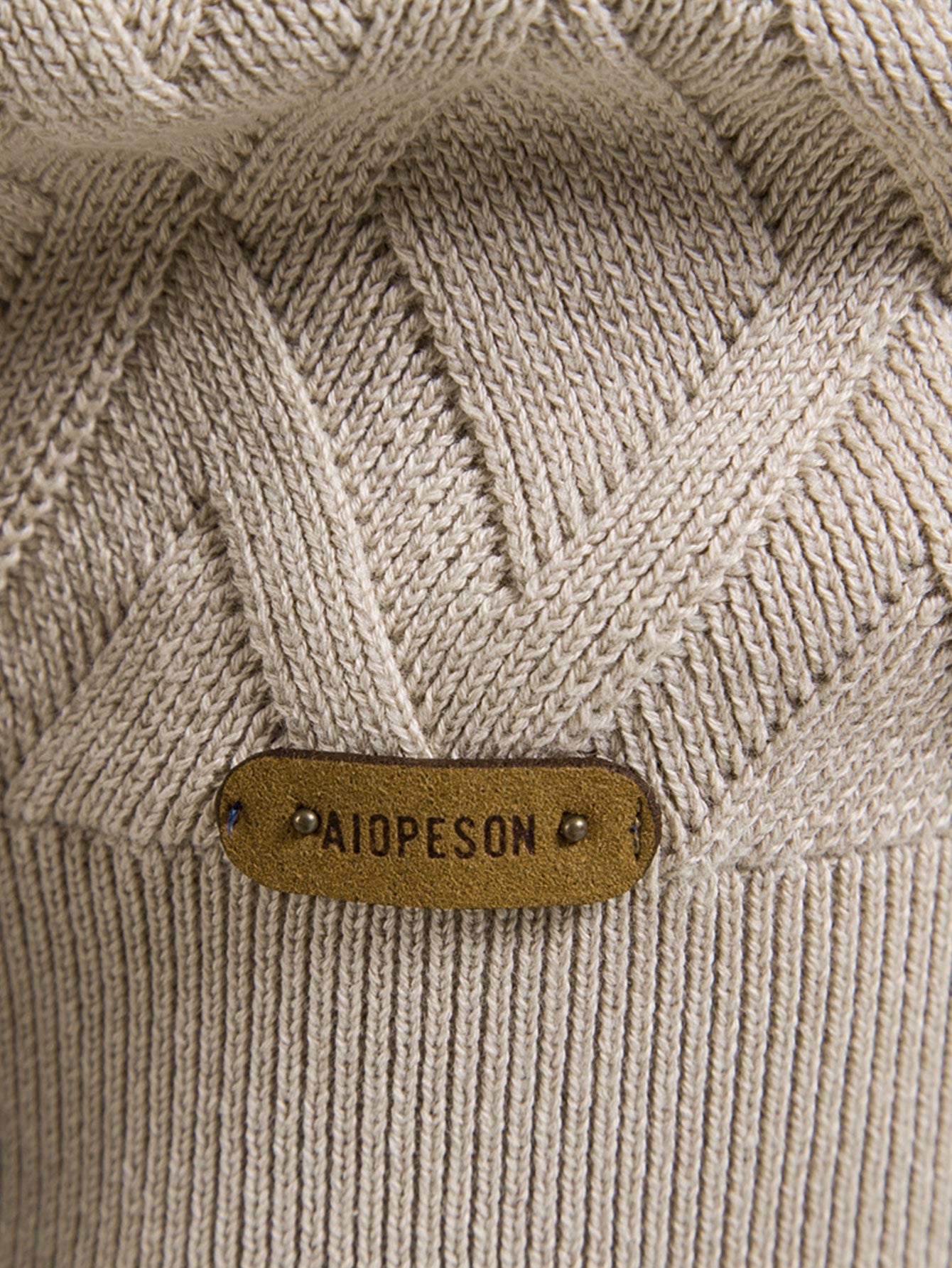 Erasmo® | Geometry Jacquard Crewneck Sweater