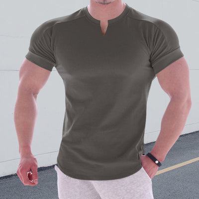 Jonathan® | Short-Sleeved Plain Sporty T-Shirt For Men