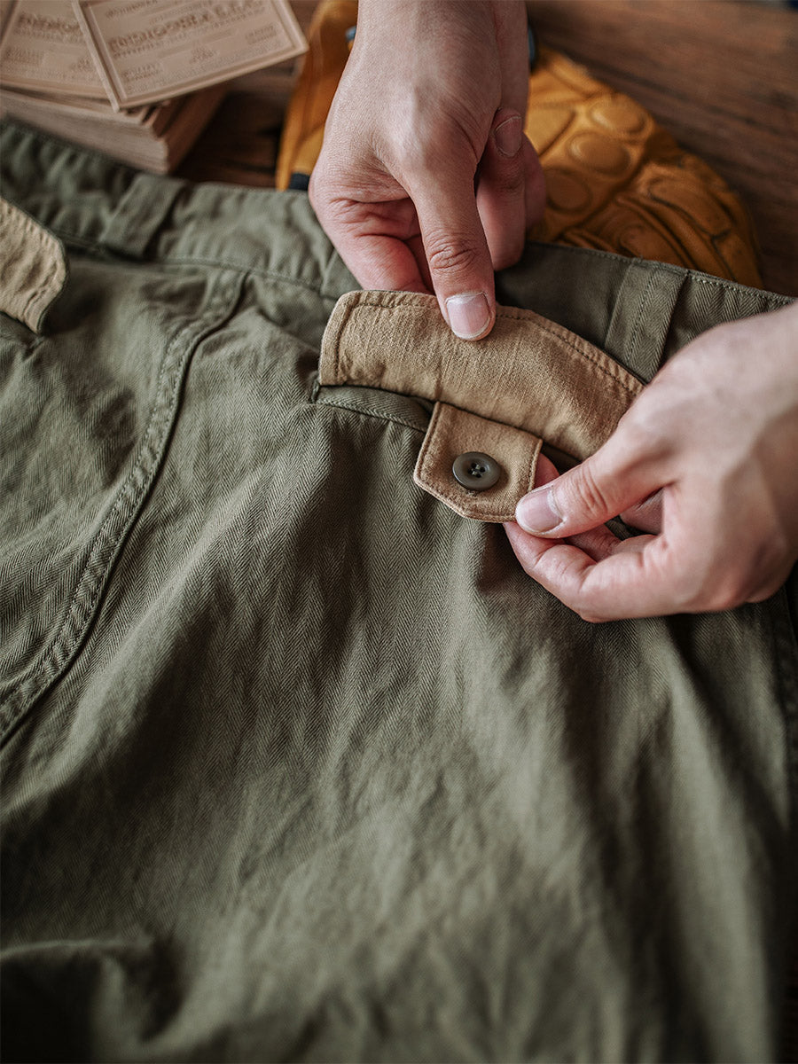 Cian | M-47 Herringbone Military Pants