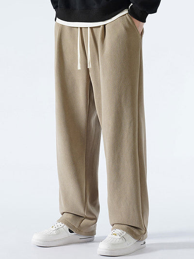Isaías® | Polar Fleece Loose Fit Straight Leg Pants