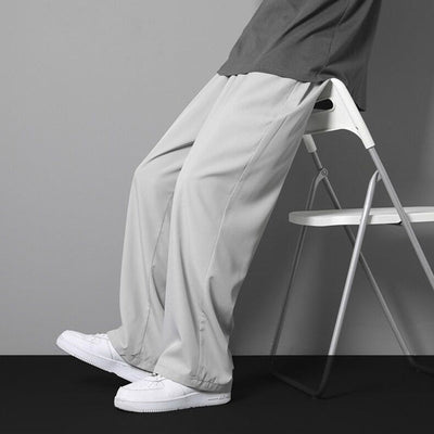 Baylor® | Long Ice Silk Trousers For Men