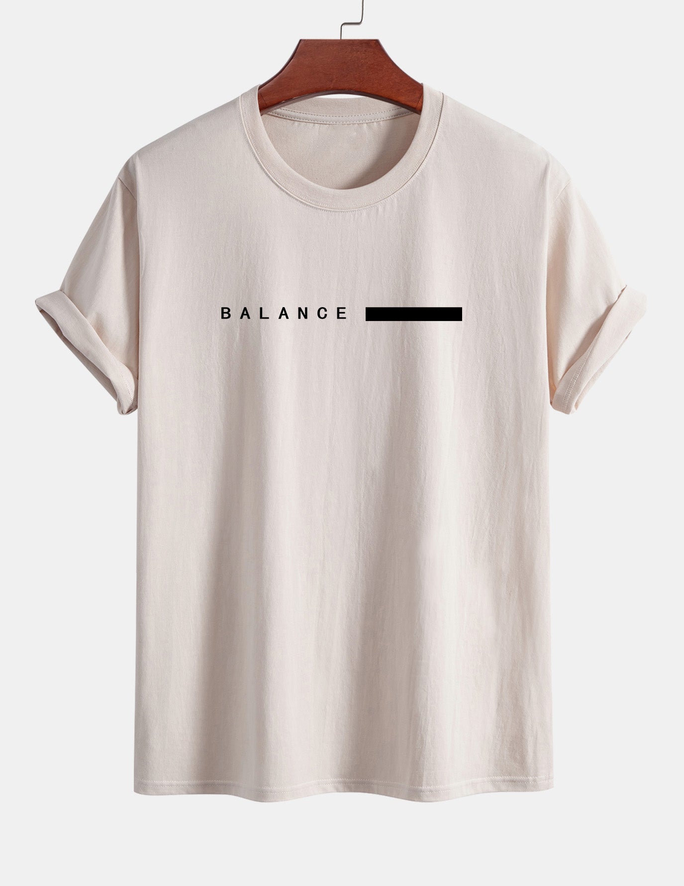 Numa® | Balance Stripe Print Cotton T-Shirt