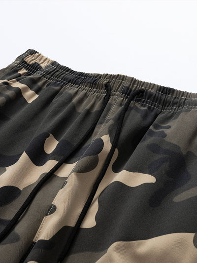 Daniel® | Camouflage Drawstring Cargo Shorts