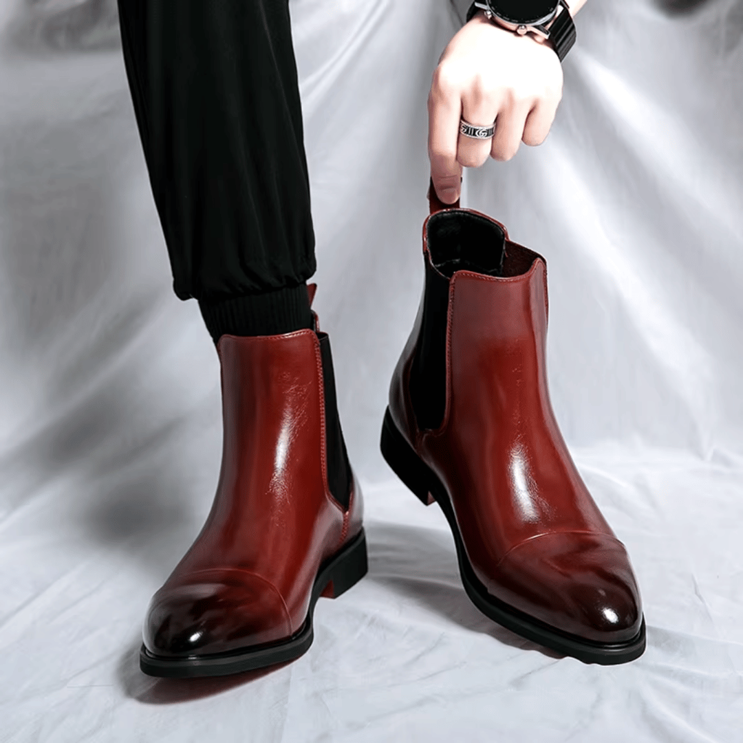 Orion | Matteo Donato Premium Leather Chelsea Boots