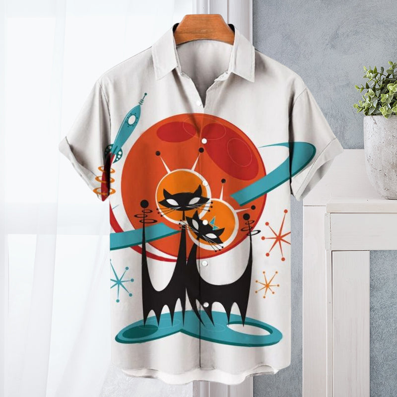Virgilio® | Men'S Shirt With Digital Print