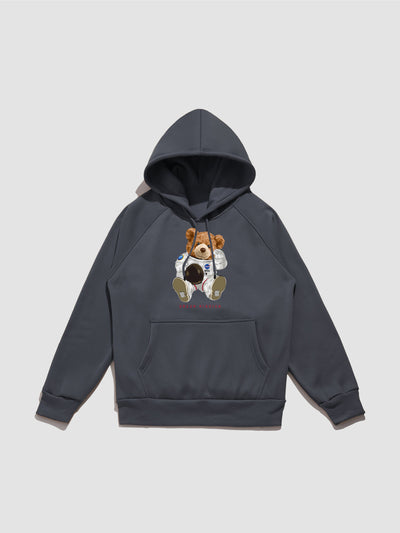 Justin | NASA Astronaut Bear Print Hoodie