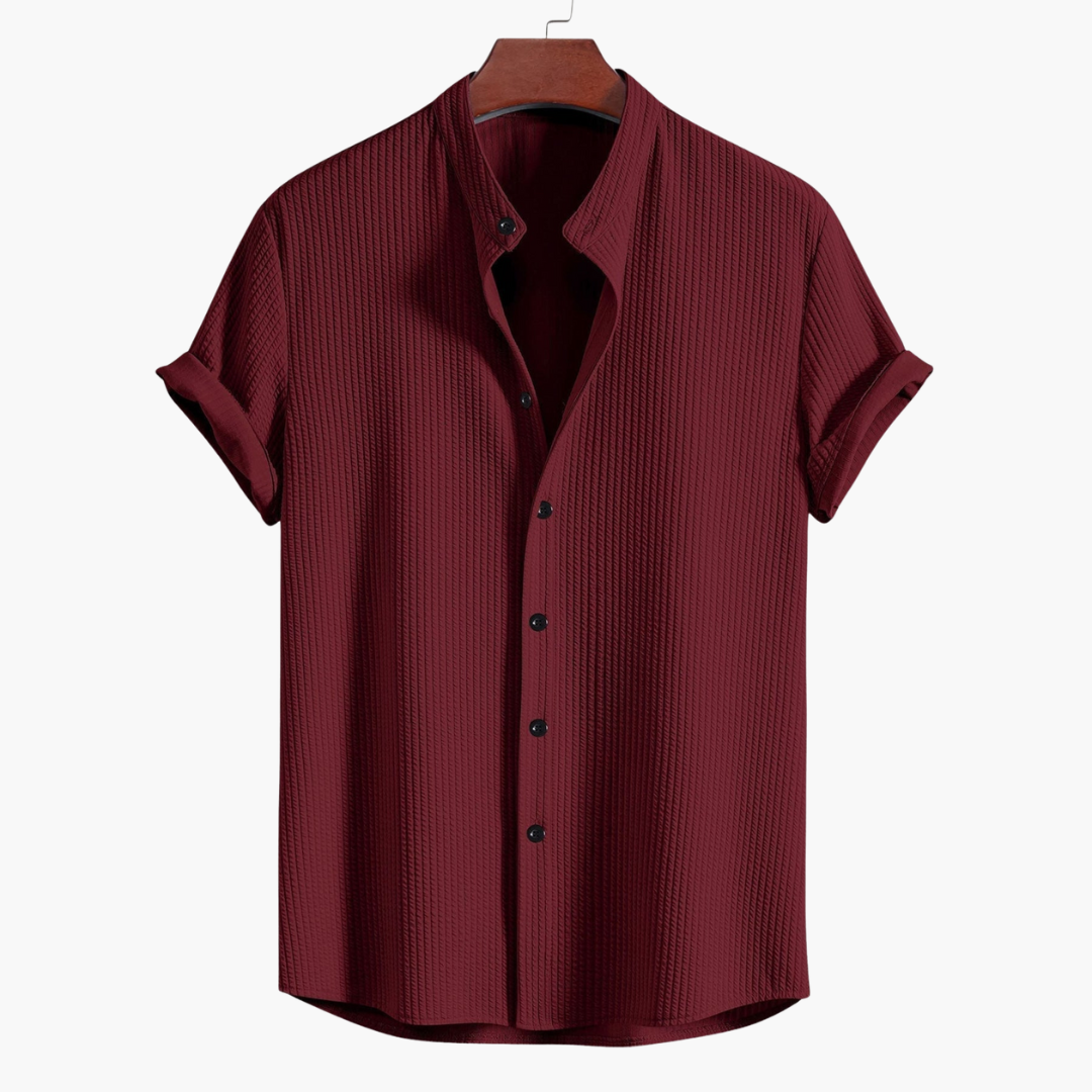 Jago | Men's stand-up collar shirt