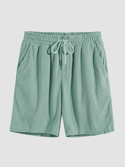 Eleazar® | Corduroy Drawstring Shorts