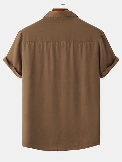 Apisai® | Smiley Graphic Print Button Up Shirt