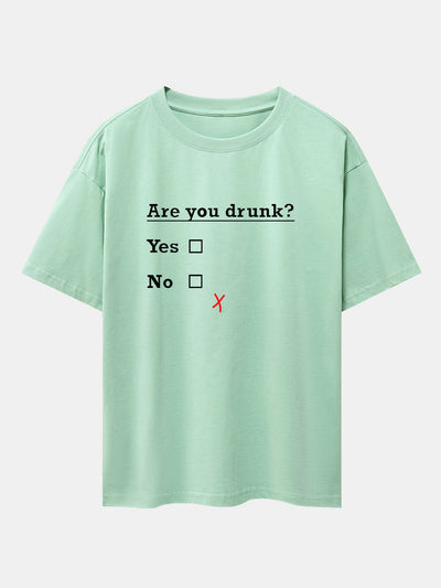 Javier® | Print Drop Shoulder Oversize T-Shirt