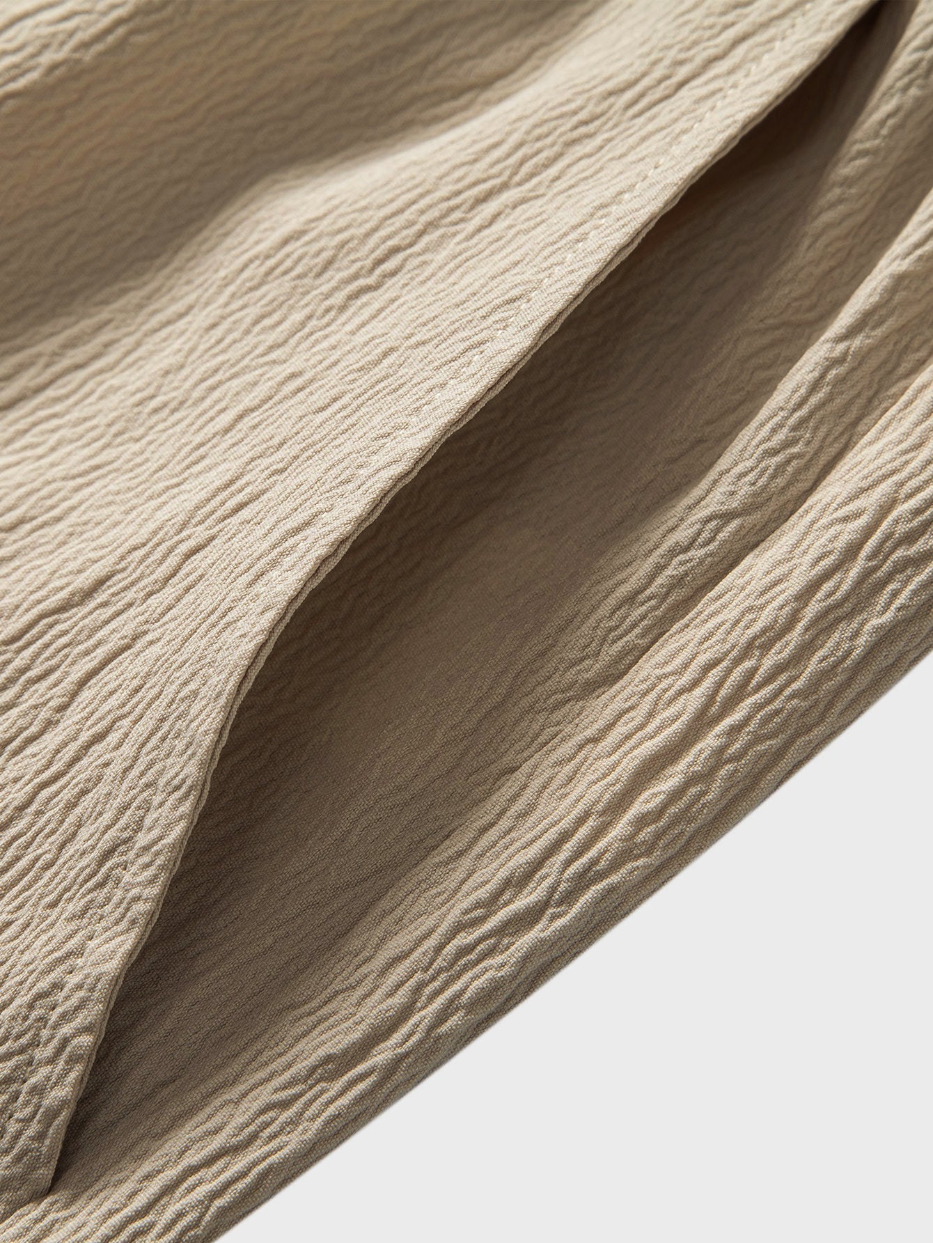 Yago® | Wrinkle Textured Straight Leg Pants
