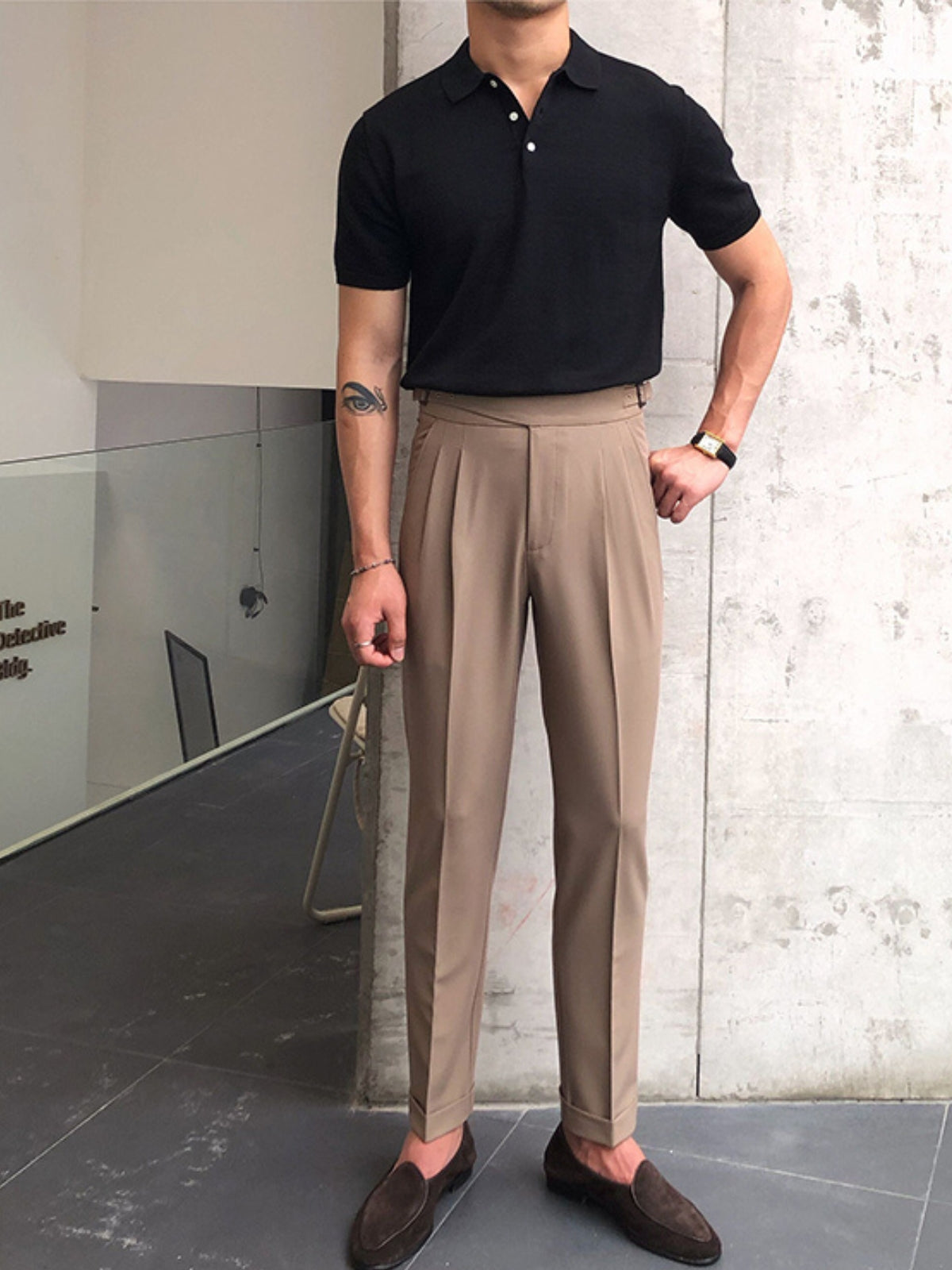 Bhaltair® | MV Old Money Cotton Polo Shirt