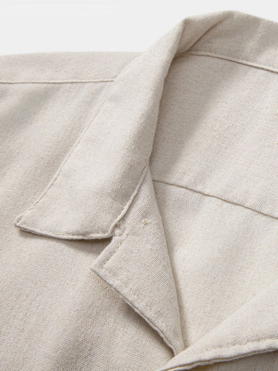 Clifford® | Linen Cuban Shirt With Pockets