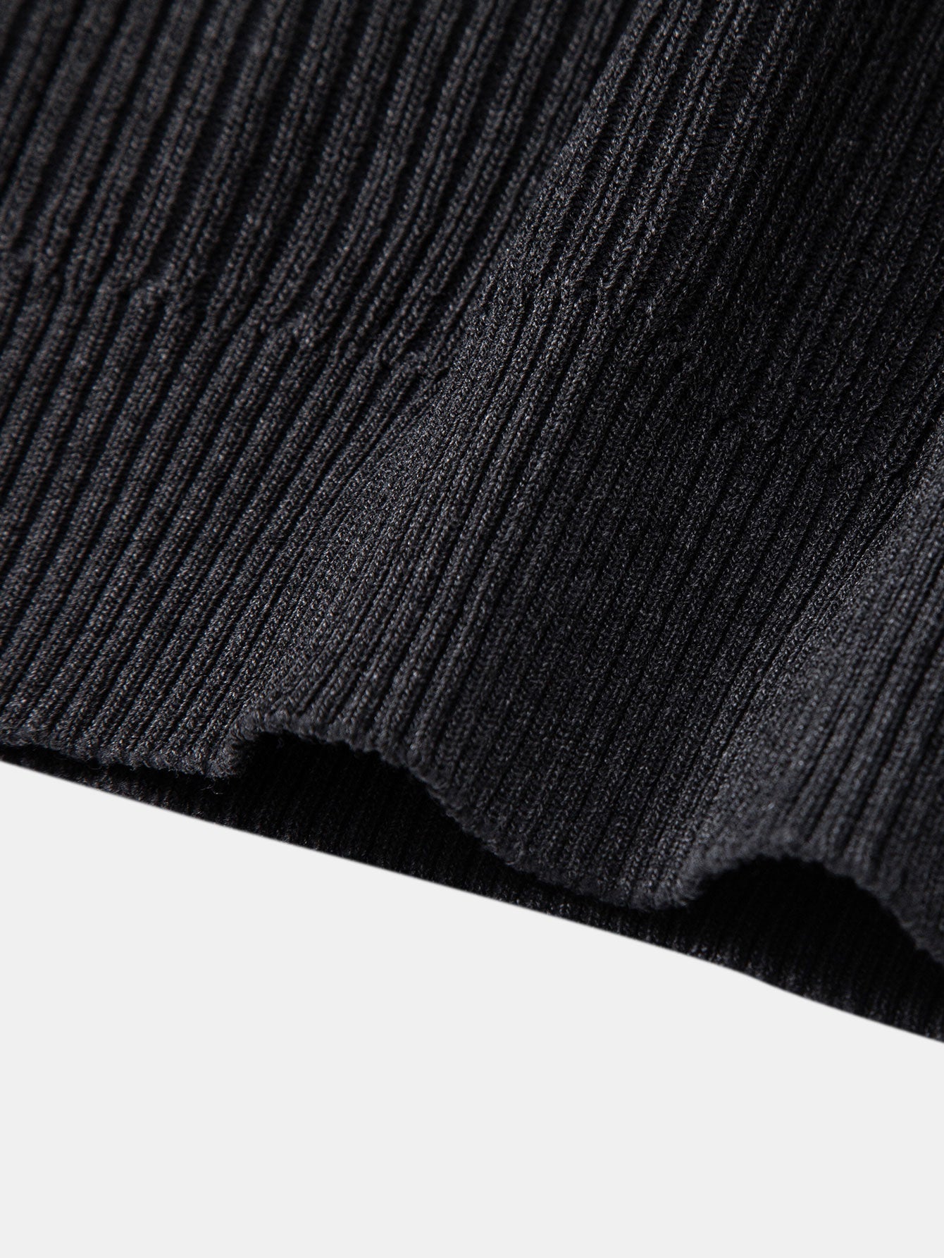 Samuel | Striped Gradient Knitted Polo Shirt