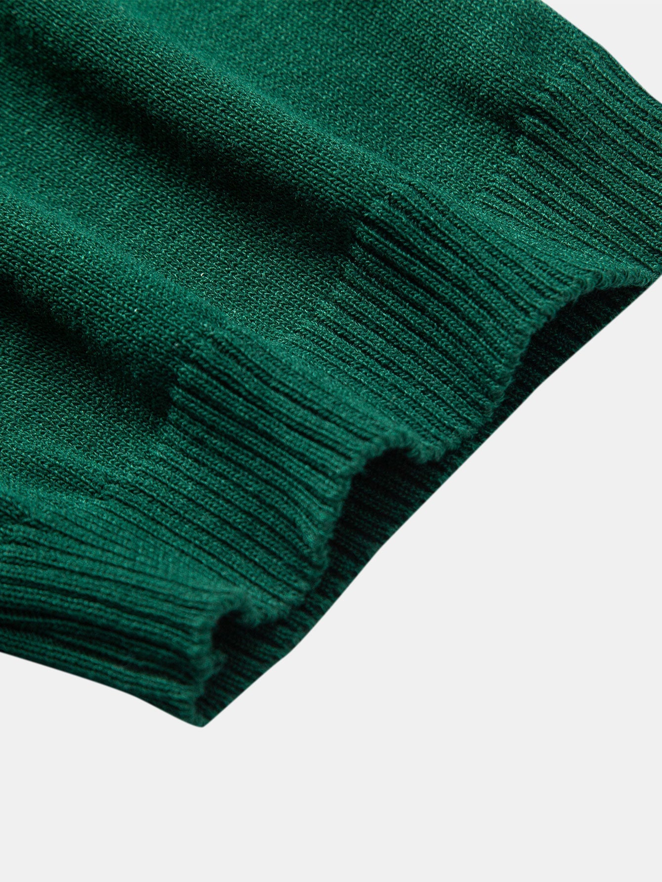 Landon | Stripe Knit Polo Shirt