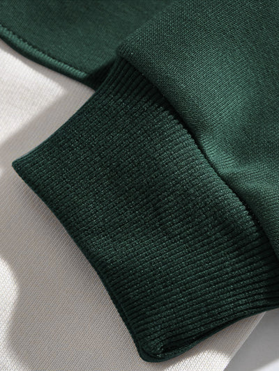 Arminius® | Relax Fit Color Block Crew Neck Sweatshirt