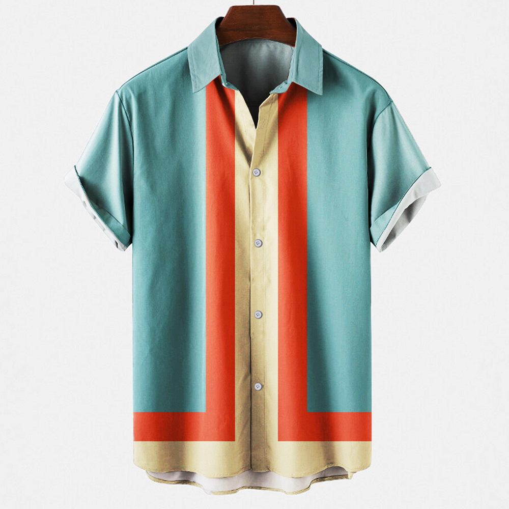Lancelot® | Colorful Lapel Shirt For Men