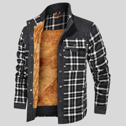 Dion® | Checked Lined Jacket