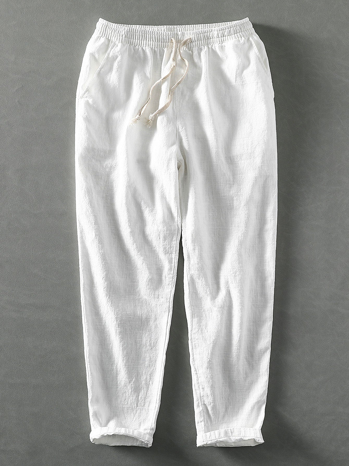 Erico® | Linen Cotton Blend Cropped Pants