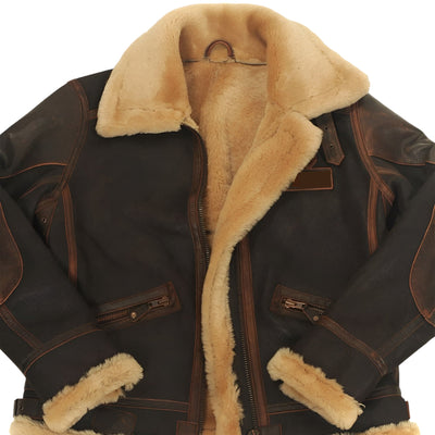 Hal | Retro-inspired men's jacket with shearling lining