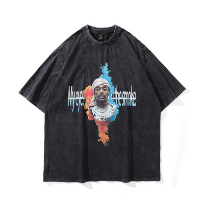 Keith® | Oversize T-Shirt Mit Prints