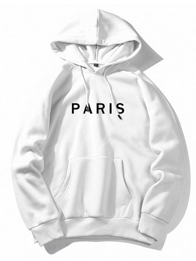 Cato | Paris Print Raglan Hoodie