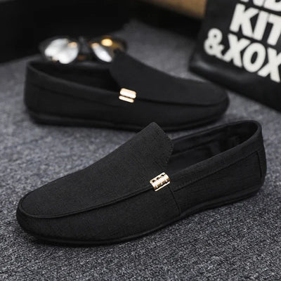 Atiyeh® | Krom Canvas Loafers