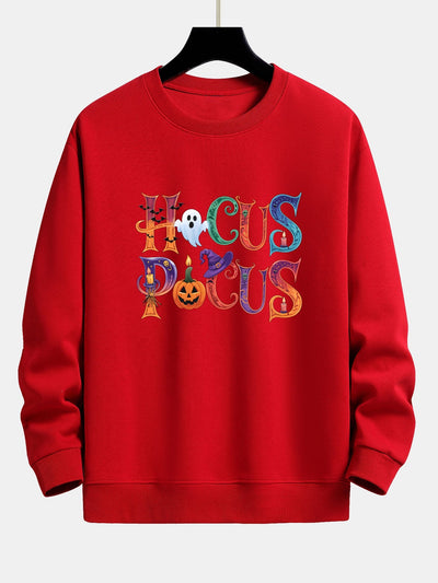 Bautista® | Halloween Hocus Pocus Print Relax Fit Sweatshirt