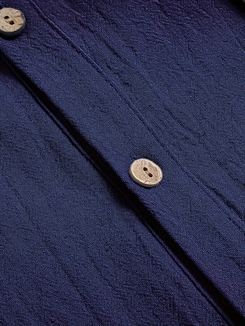 Lynea® | Casual Hooded Shirt With Buttons