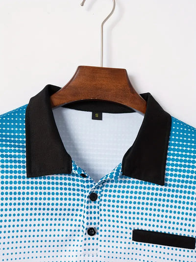 Mabel® | Casual Short-Sleeved Shirt With Polka Dot Pattern